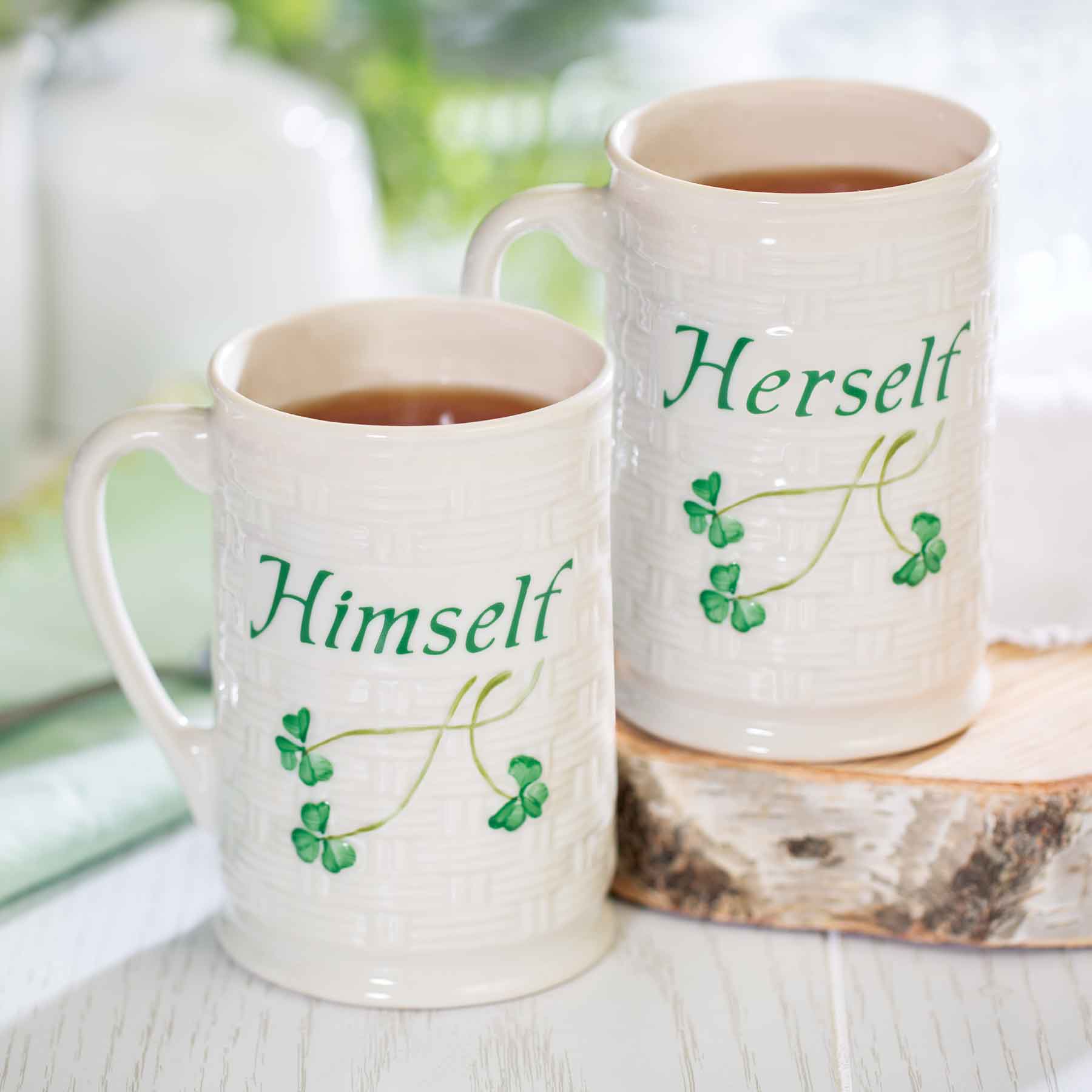 Irish Celtic Initial Mug - Initial G