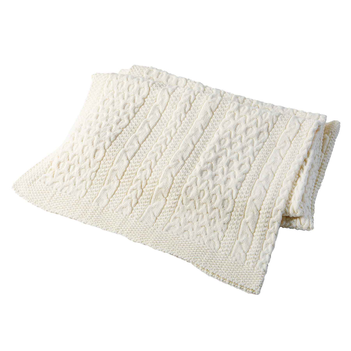 Chunky Knit Throw - Creative Irish Gifts