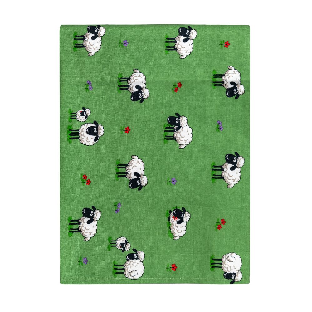 Irish Sheep Kitchen Accessories Collection Tea Towel Green Creative Irish Gift