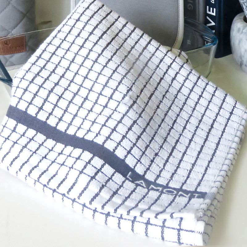 Woven Jacquard Irish Tea Towel Grey Creative Irish.com