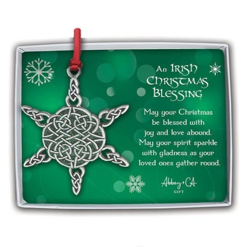 Celtic Knot Christmas Hanging Tree Ornament Creative Irish Gifts