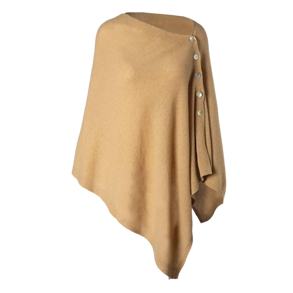 Lambswool Shawl, Camel - Creative Irish Gifts