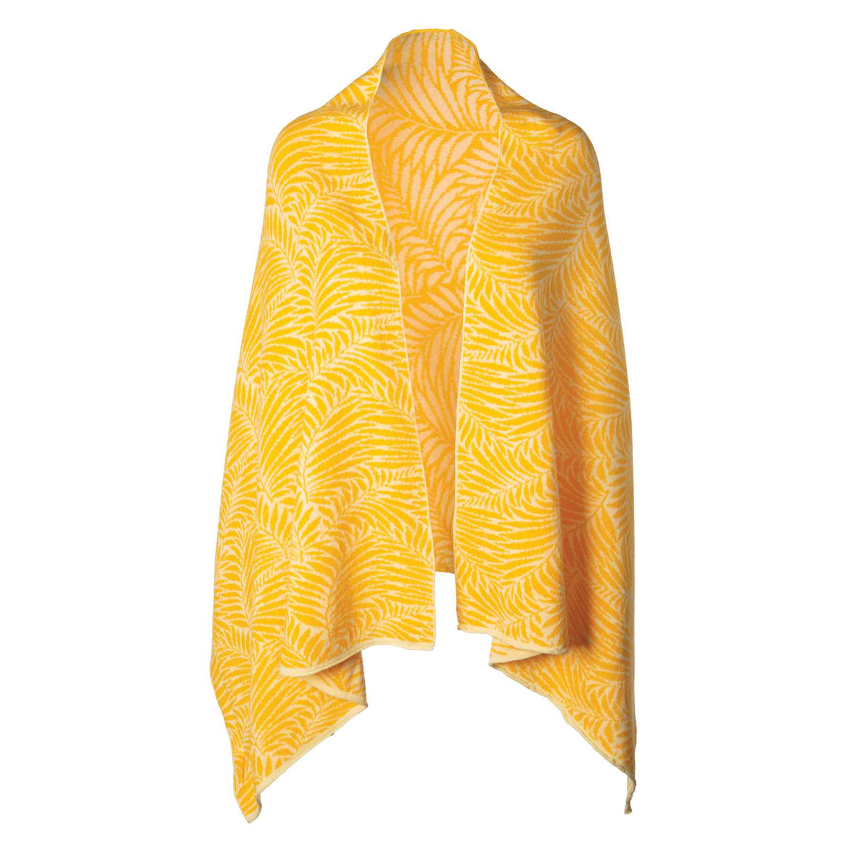 Newgrange Fern Wrap, Yellow - Creative Irish Gifts