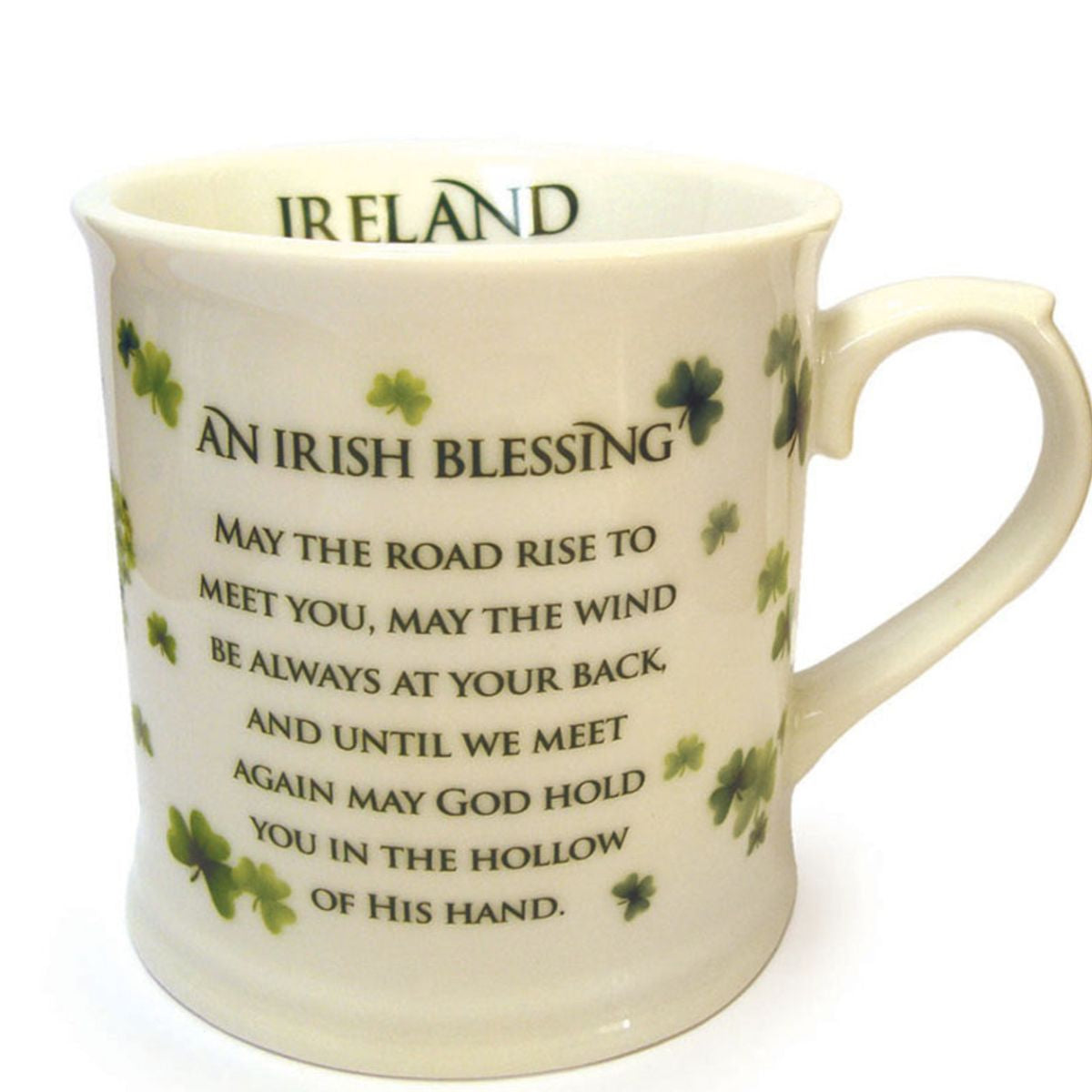 AIS-97186 Ceramic Tea Mug with Irish Blessing Design Creative Irish Gifts