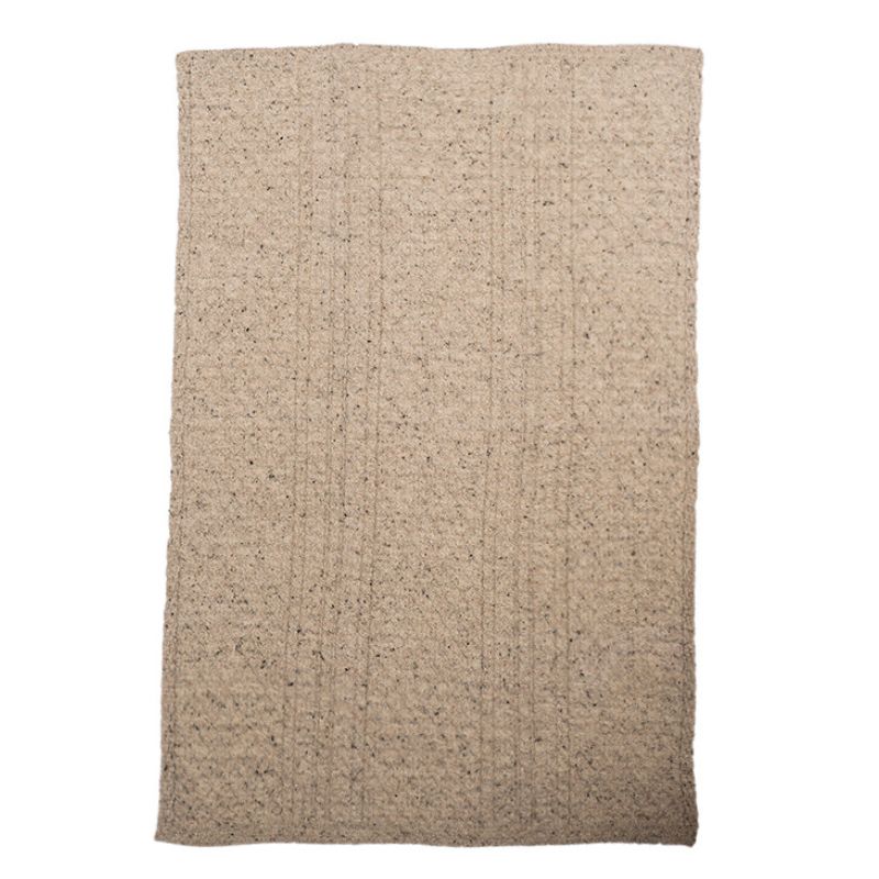 Worsted Wool Aran Knitted Throw Skiddaw studio Creative Irish Gifts
