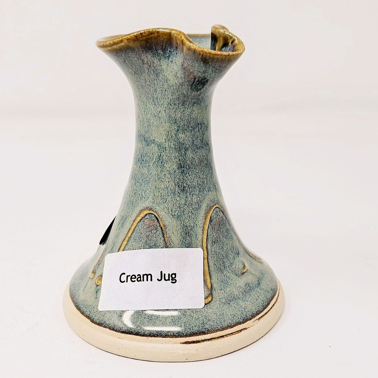 CAP-0003 Hand Thrown Glazed Pottery Irish Creamer Creative Irish gift