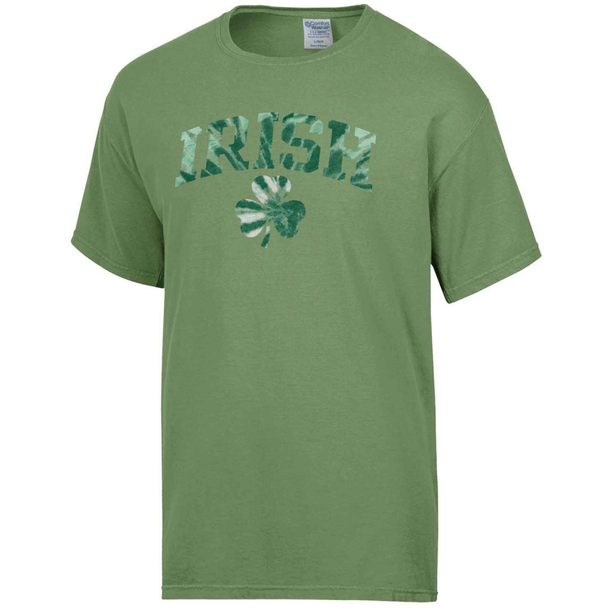 Tie Dye Irish Shamrock T-Shirt - Creative Irish Gifts