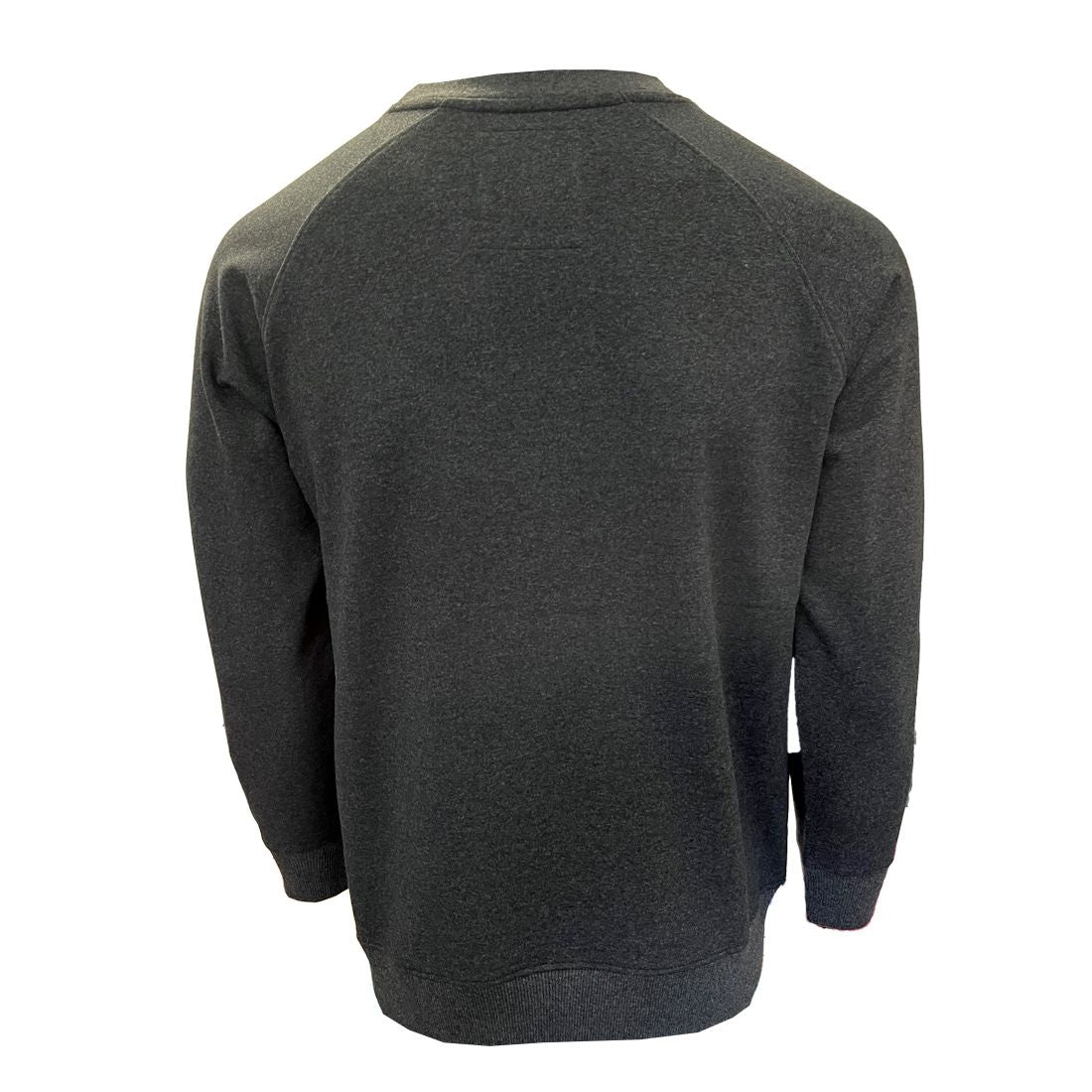 CG911-GRYMD Men's Arthur Guinness Round Neck Sweatshirt Back View Creative Irish Gifts.com