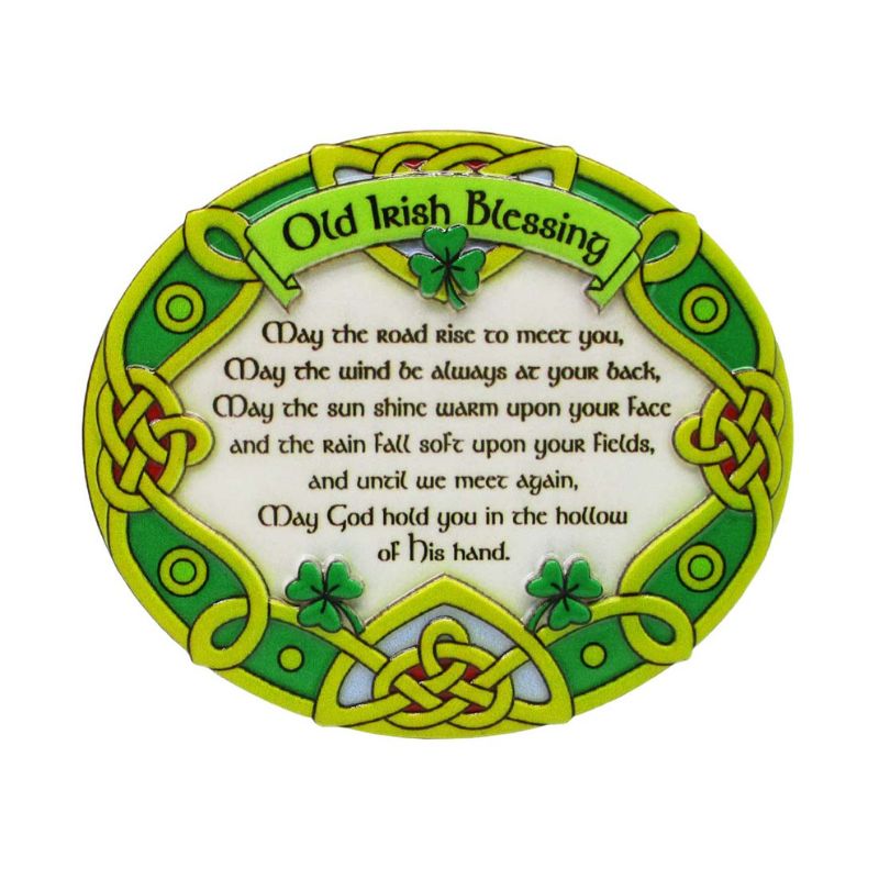 Resin May the Road Magnet Creative Irish Gifts.com