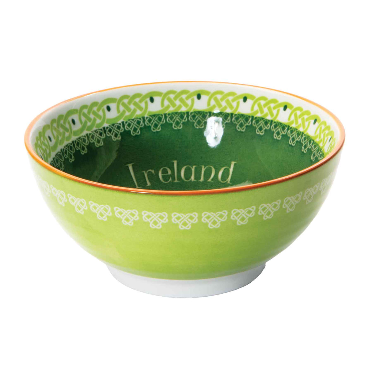 CL-104-213 Shamrock Spiral Bowl Creative Irish Gifts