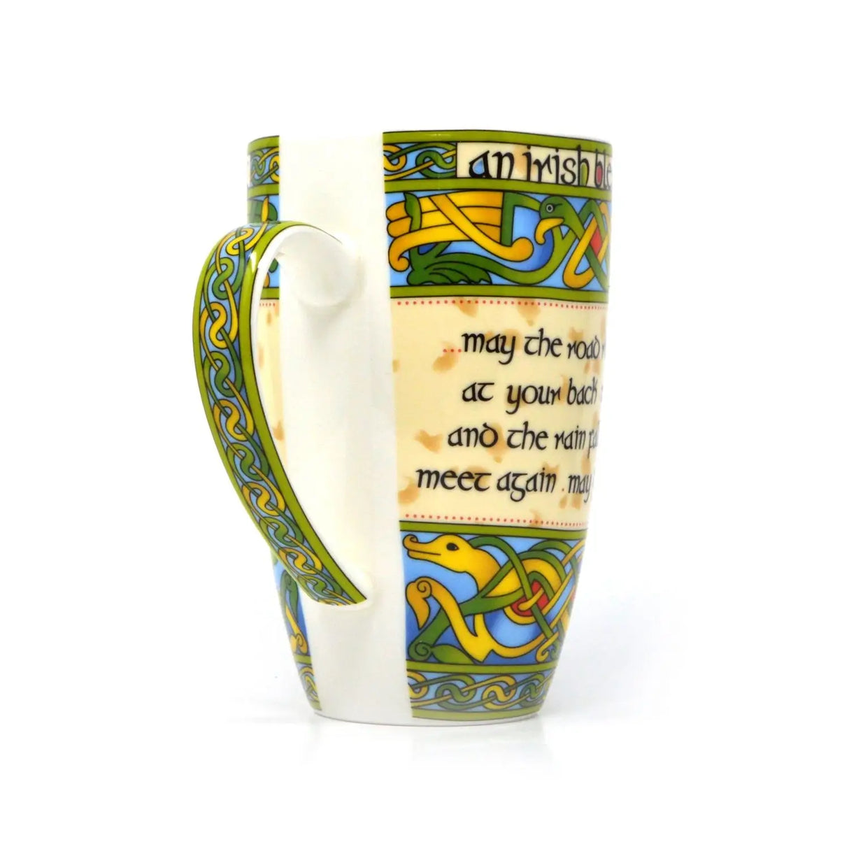 CL-73-1(Setof6) An Irish Blessing Bone China Mug, Set of 6 Creative Irish Gifts