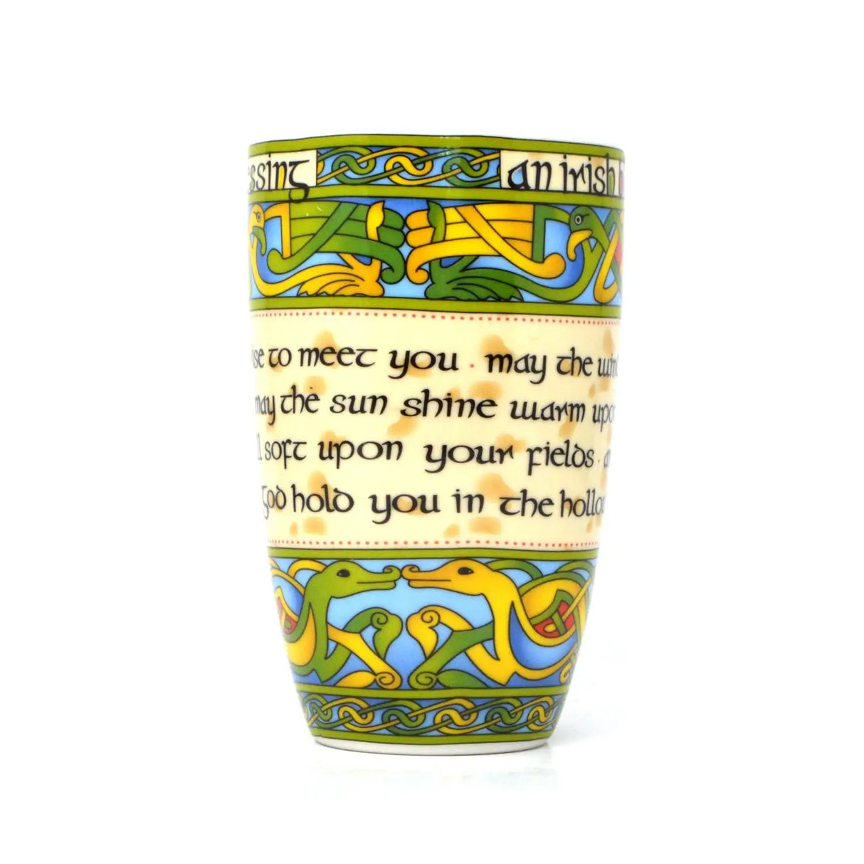 CL-73-1(Setof6) An Irish Blessing Bone China Mug, Set of 6 Creative Irish Gifts