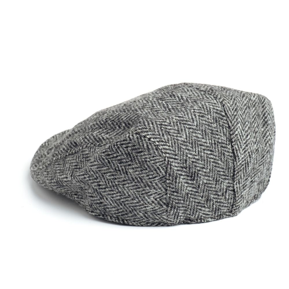 DTC2-C001L Men's Handcrafted Donegal Tweed Driving Cap Creative Irish Gift