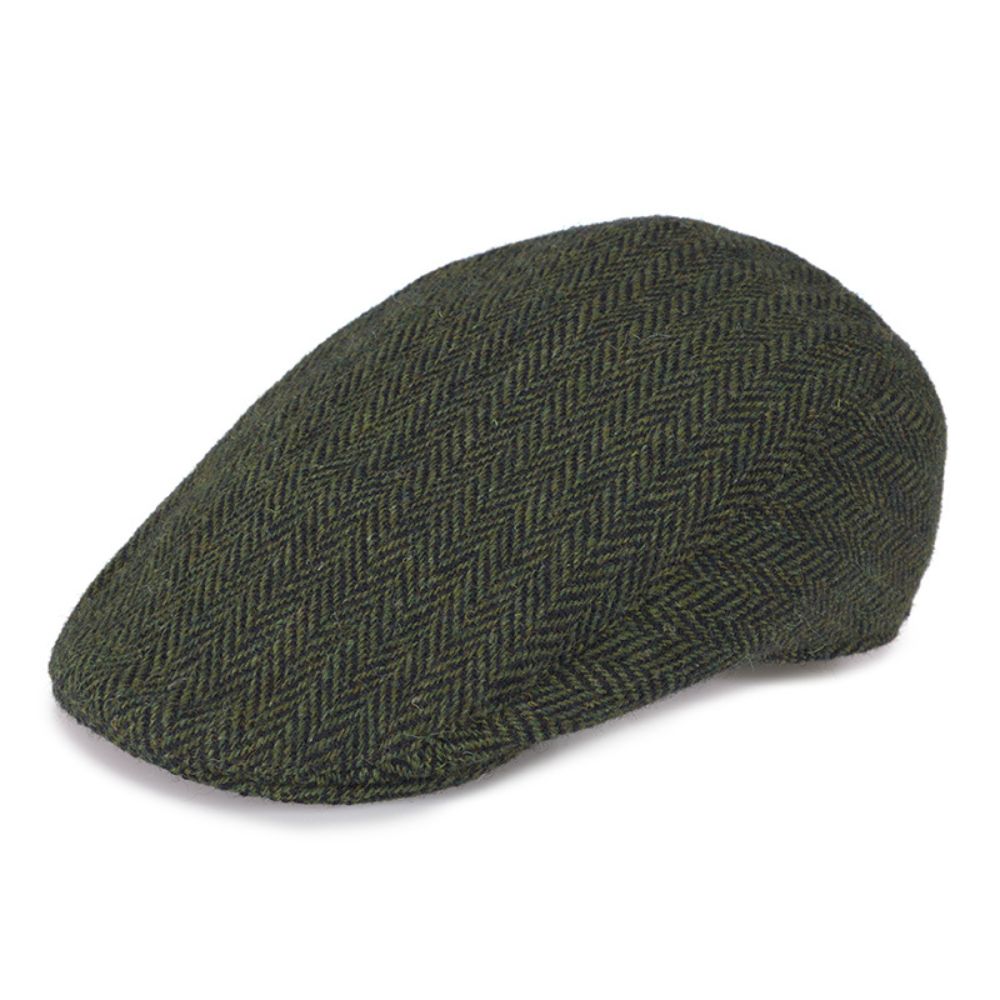 DTC2-C022M Men's Handcrafted Donegal Tweed Driving Cap Creative Irish Gift