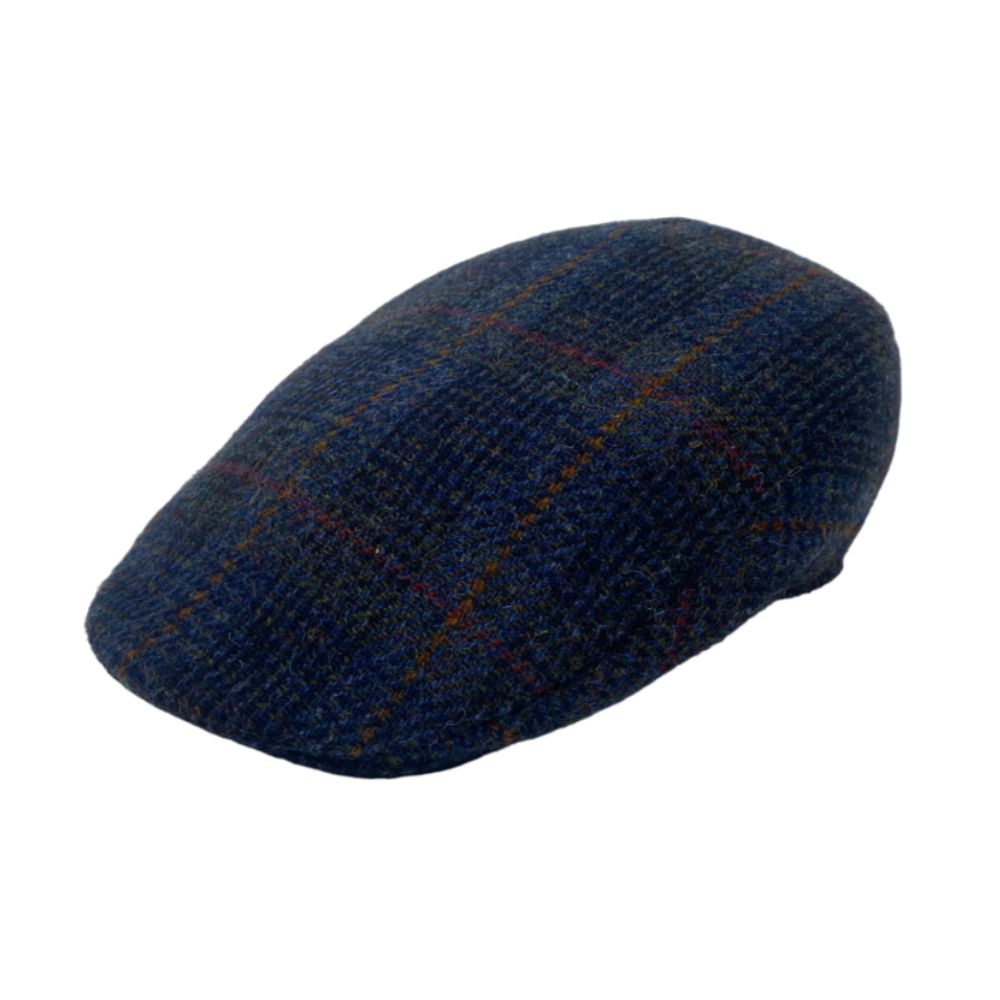 DTC2-N020N Men's Handcrafted Donegal Tweed Driving Cap Creative Irish Gift
