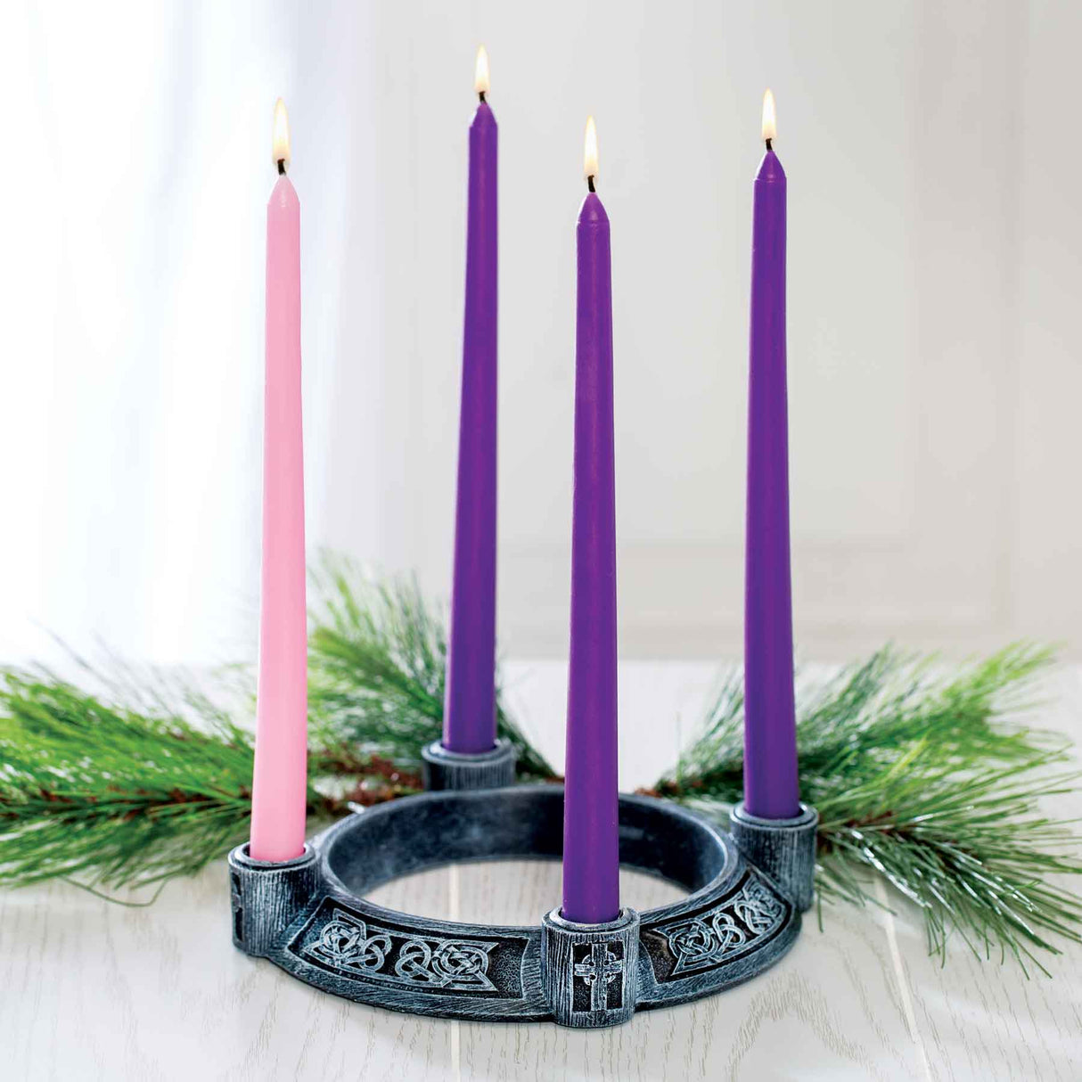 Celtic Advent Wreath - Creative Irish Gifts