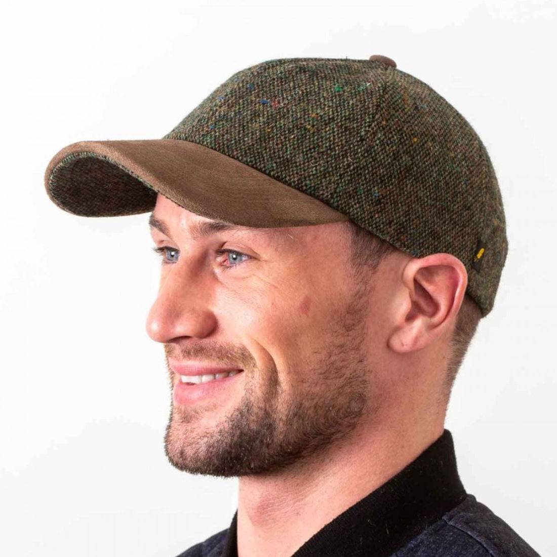 Men's Traditional Irish Wool Baseball Cap Green Creative Irish Gift