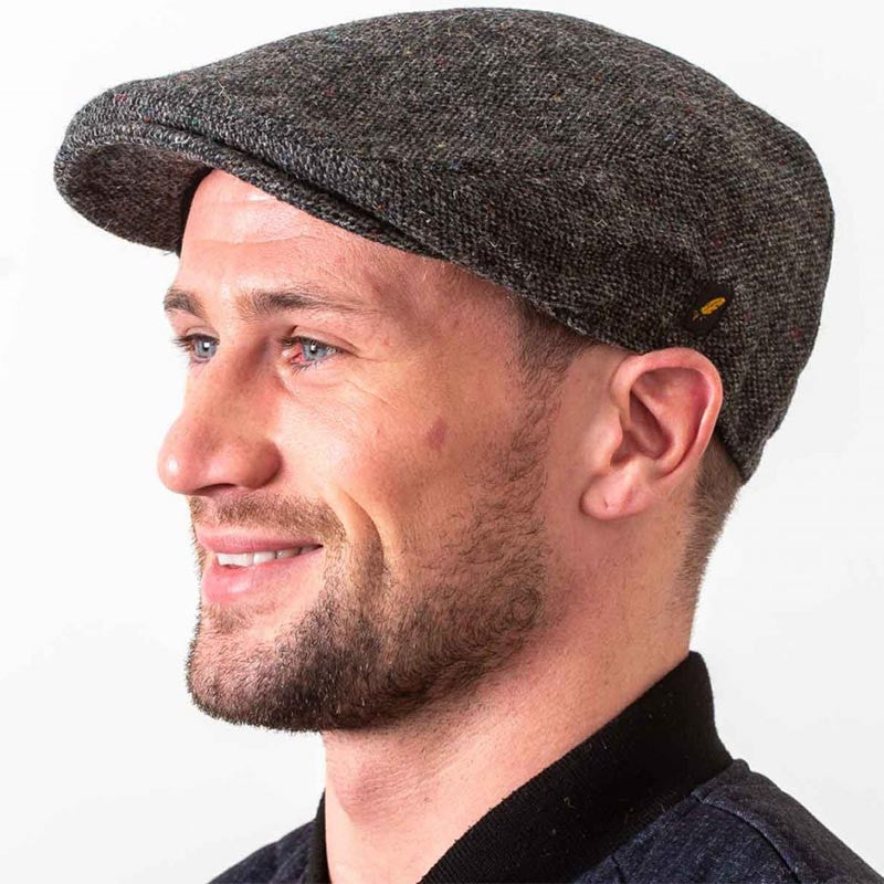 Handcrafted Donegal Tweed Flat Cap Creative Irish Gift