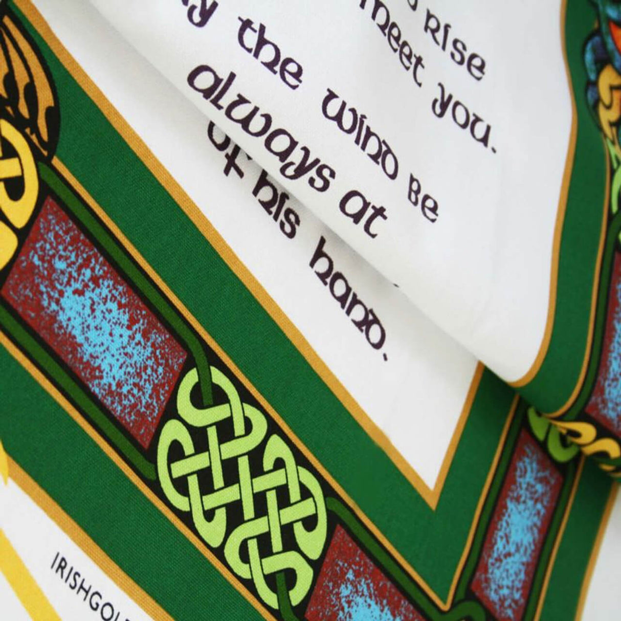 ILTTNBGC May the Road Irish Blessing Tea Towel Closely Creative Irish gift