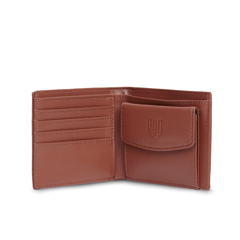 ISL-4589CBLTTM00 Men's Genuine Harris Tweed Bi-Fold Wallet, Blue/Brown Creative Irish Gifts