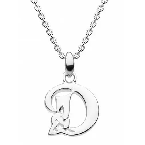 JB515-D Celtic Inspired Initials Pendant Creative Irish gift