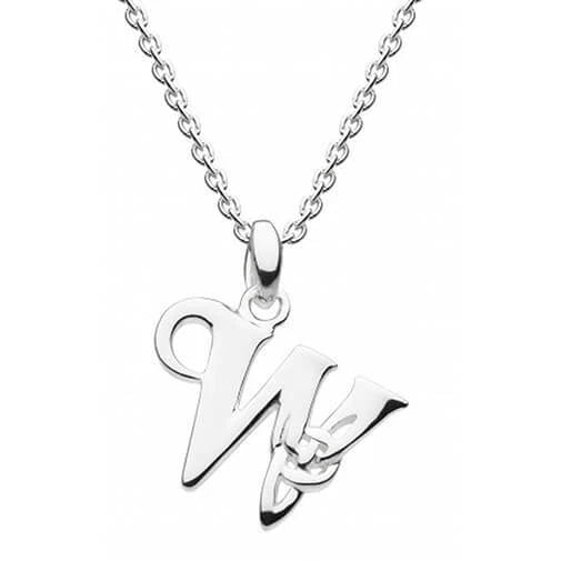 JB515-W Celtic Inspired Initials Pendant Creative Irish gift