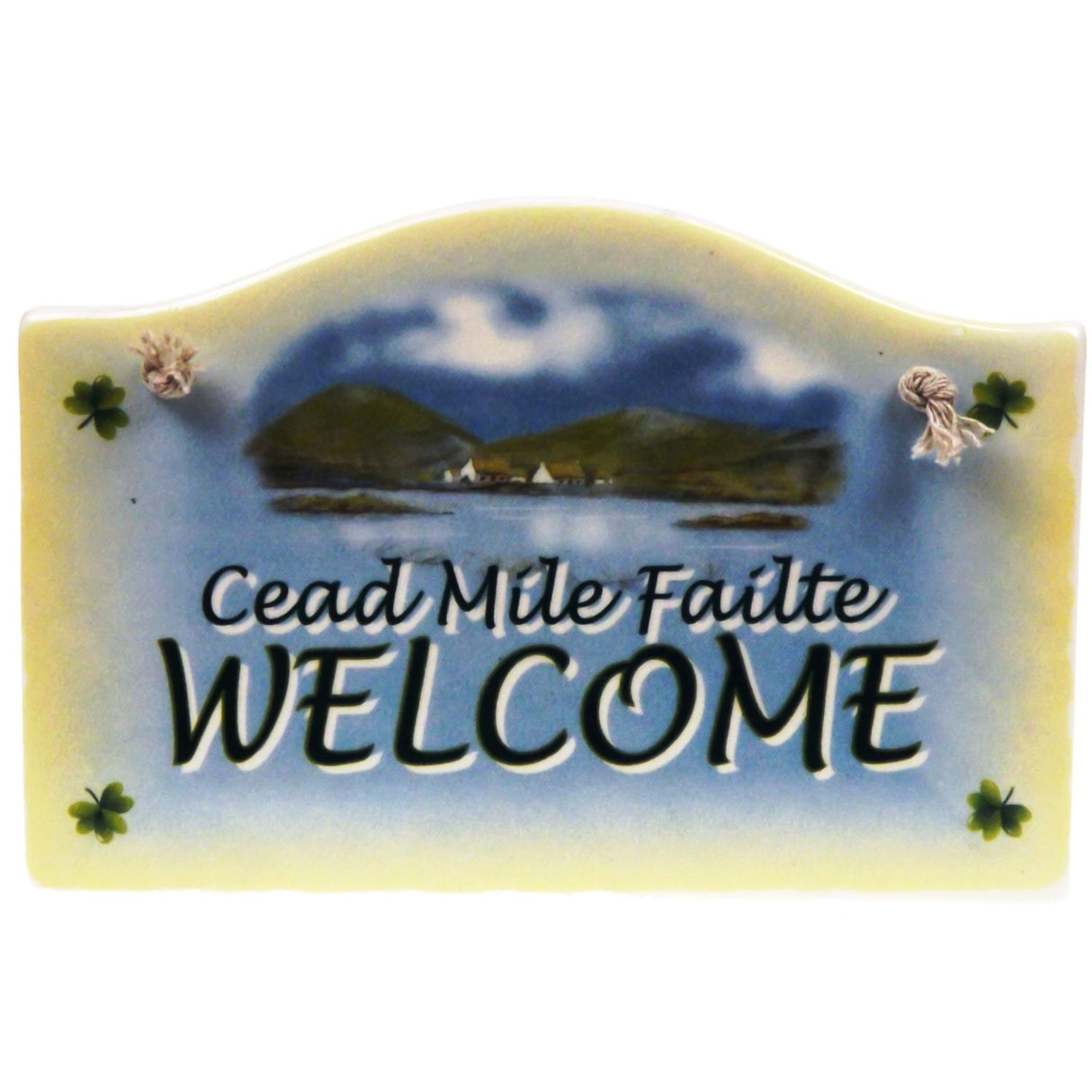 JCW-20401 Cead Mille Failte Ceramic Wall Hang Creative Irish Gifts