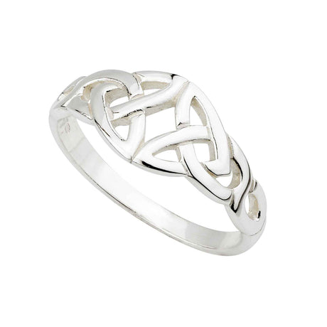Sterling Silver Celtic Ring - Creative Irish Gifts