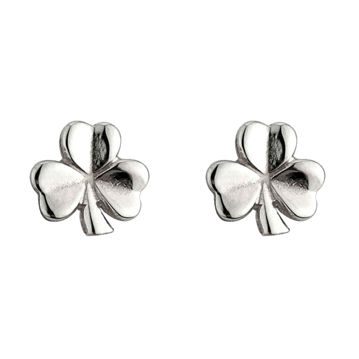 Copy of Gold Plated Tiny Shamrock Stud Earrings - Creative Irish Gifts