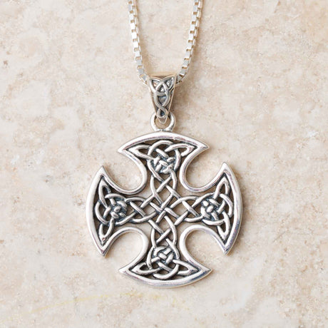 Celtic Cross Necklace - Creative Irish Gifts