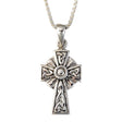 Sterling Silver Irish Trinity Cross Pendant - Creative Irish Gifts