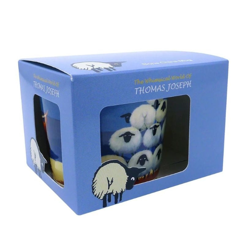KD533 Eejit Irish Sheep Ceramic Mug Box Creative Irish gift