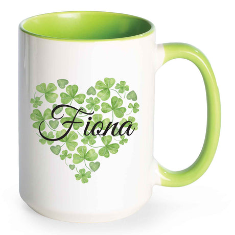 Personalized Shamrock Mug - Creative Irish Gifts