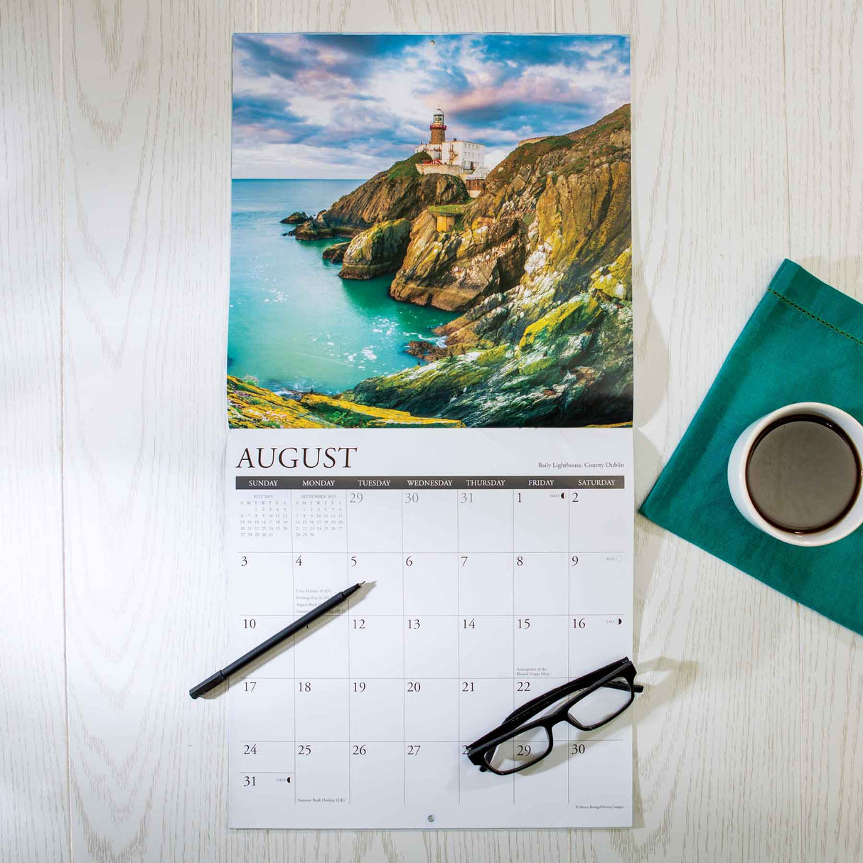 2024-2025 Ireland Wall Calendar - Creative Irish Gifts