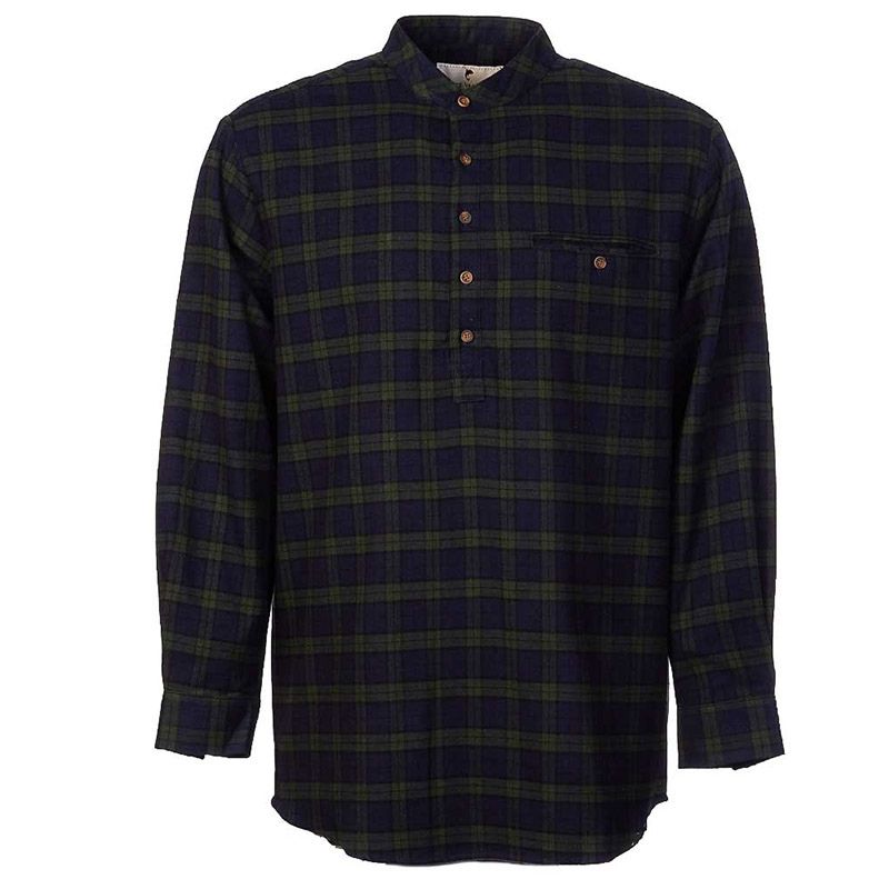 LV-FCGFS-LV6-Men's Traditional Irish Grandfather Shirt Studio Creative Irish Gift