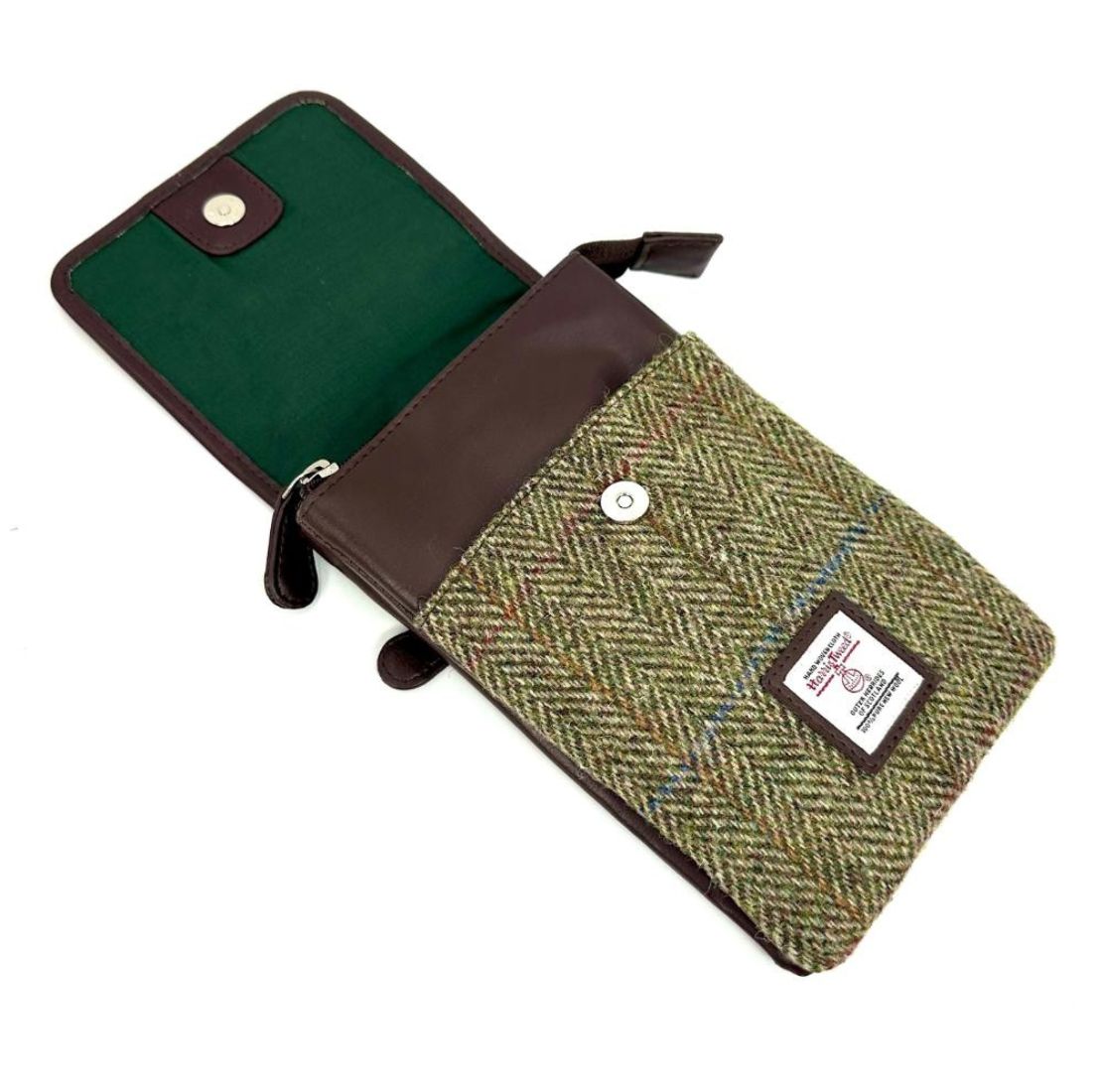 Ladies Harris Tweed Small Crossbody Bag Creative Irish Gift