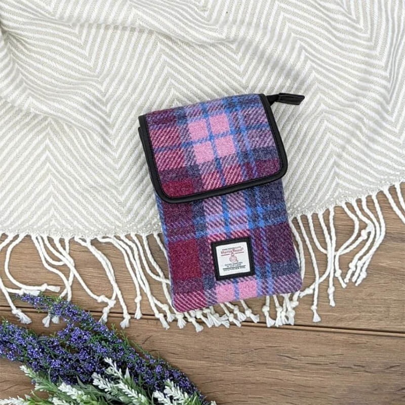 Ladies Harris Tweed Small Crossbody Bag