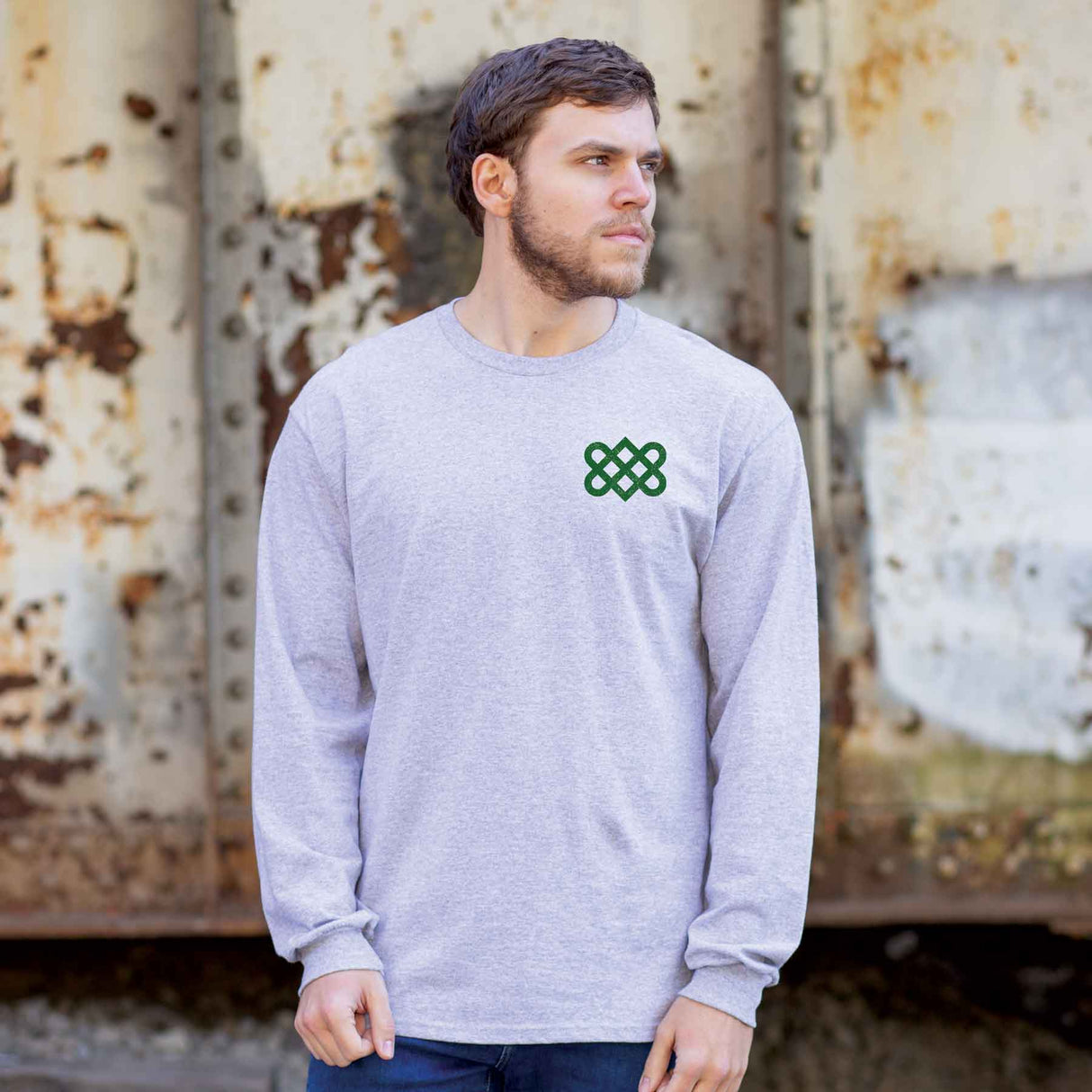Celtic Love Knot Long Sleeve Shirt - Creative Irish Gifts