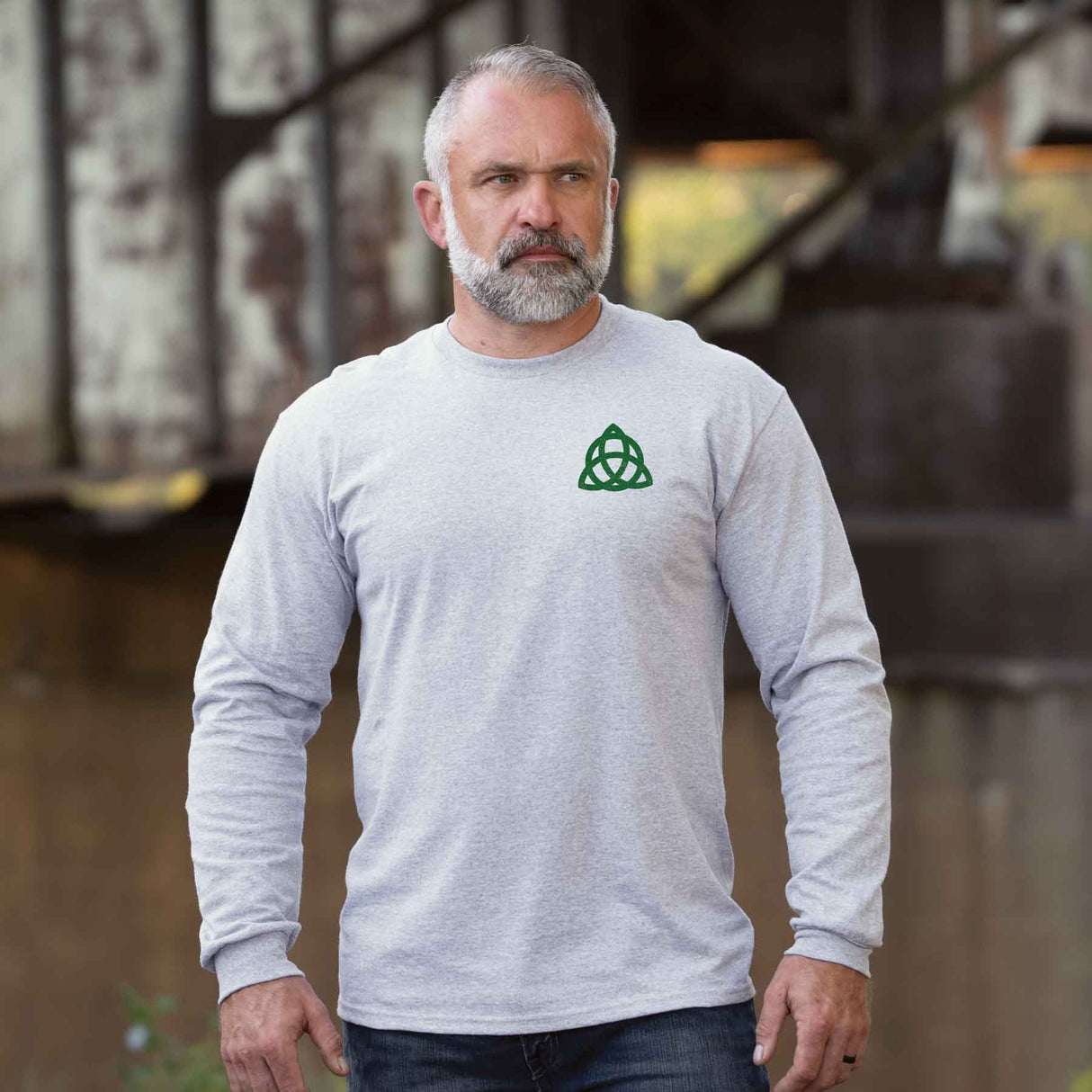 Celtic Trinity Knot Long Sleeve Shirt - Creative Irish Gifts