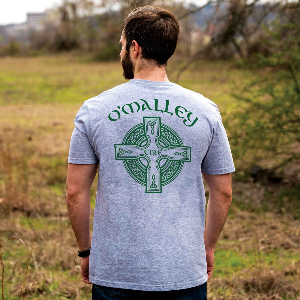 Irish Eire Stamp Personalized T-shirt - Creative Irish Gifts