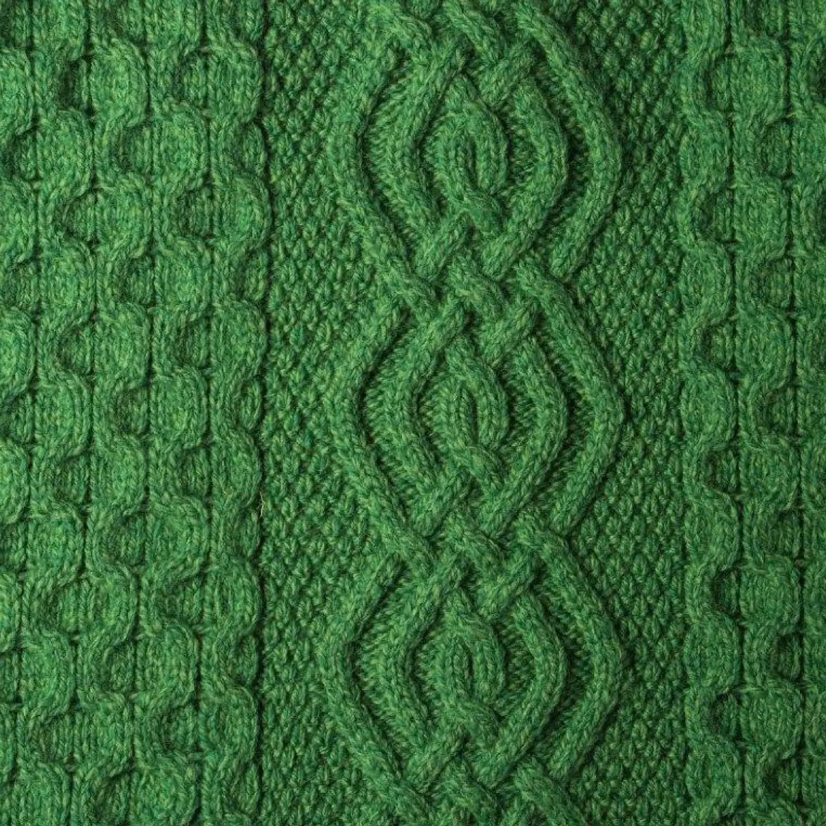 MT101-105-OS Aran Knit Honeycomb Throw Blanket CloselyGreen Creative Irish gift