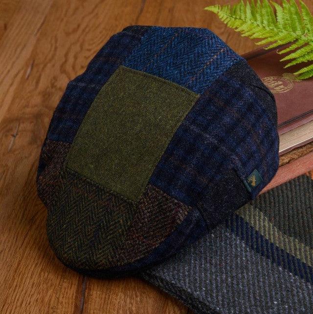 Irish Patchwork Flat Cap
