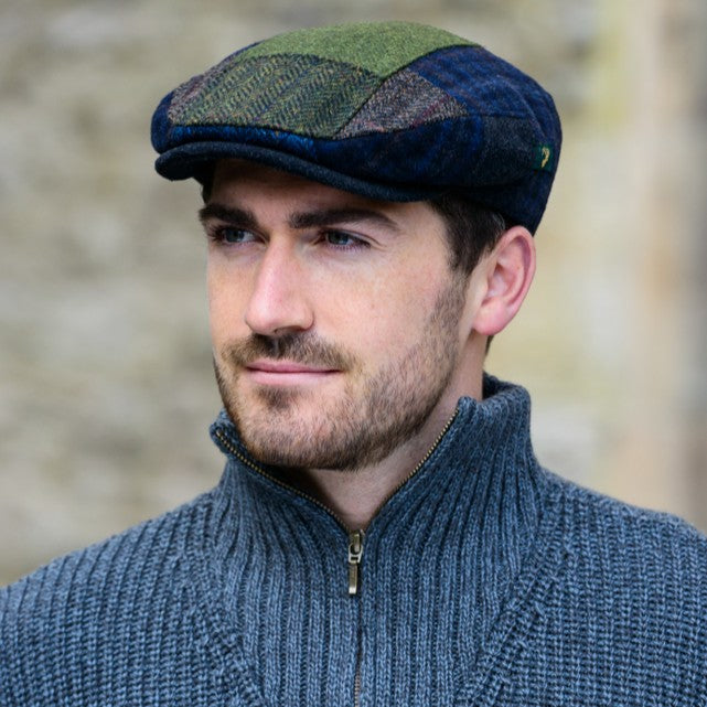 Irish Patchwork Flat Cap