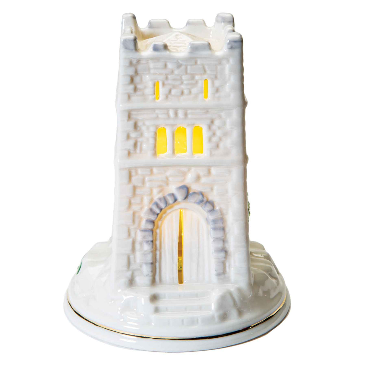 Belleek Monea Castle Lamp - Creative Irish Gifts
