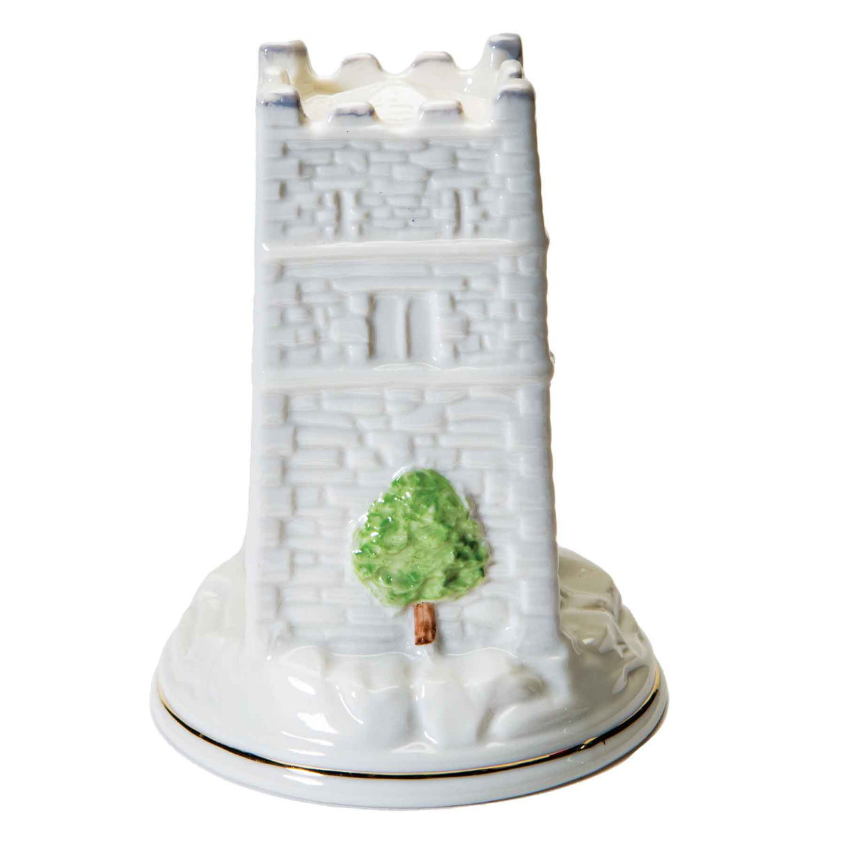 Belleek Monea Castle Lamp - Creative Irish Gifts