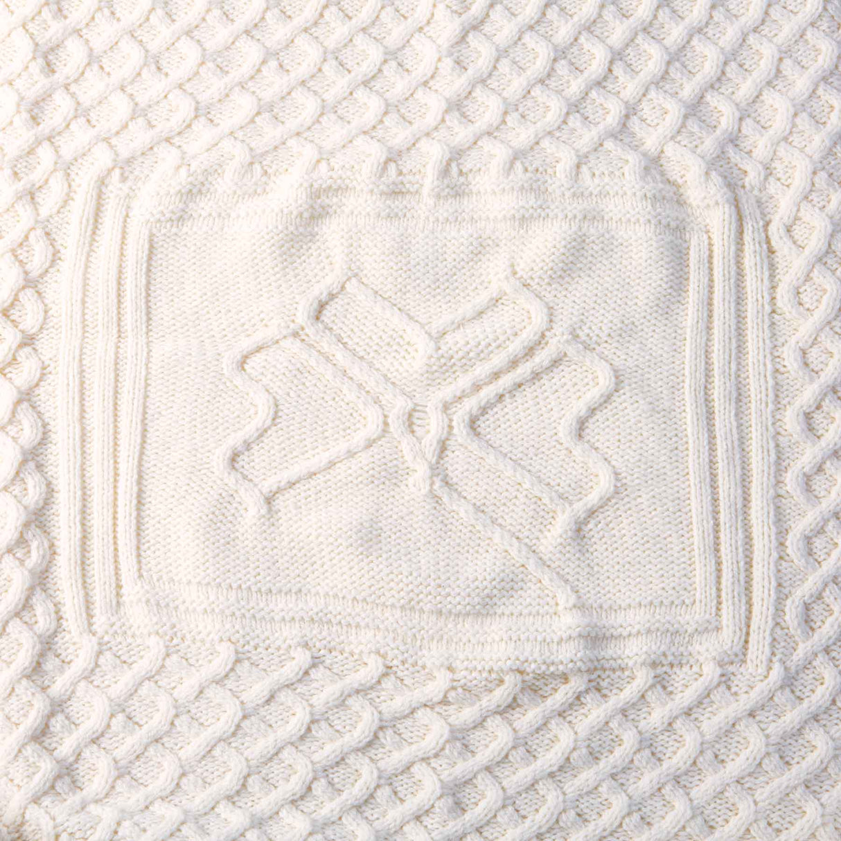 Irish Shamrock Wool Throw - Creative Irish Gifts