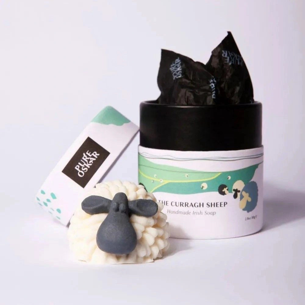 POACSWHGR POACSWHGR Handmade The Curragh Irish Sheep Organic Soap Creative Irish Gifts