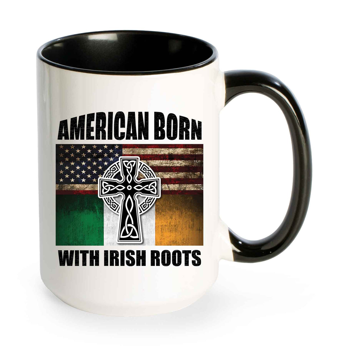 American Born Stamp Mug - Creative Irish Gifts