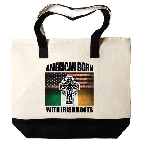 American Born Stamp Tote Bag - Creative Irish Gifts