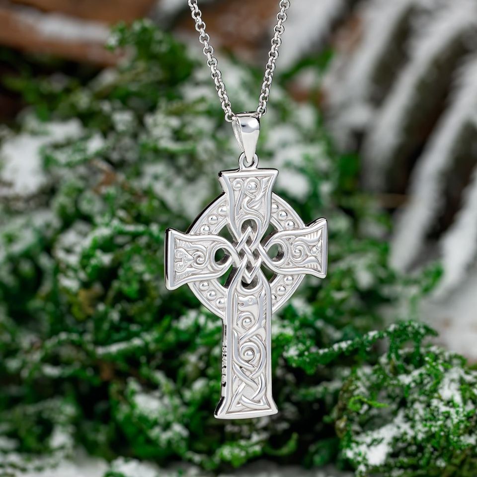 Four Apostles Celtic Cross Necklace - Creative Irish Gifts